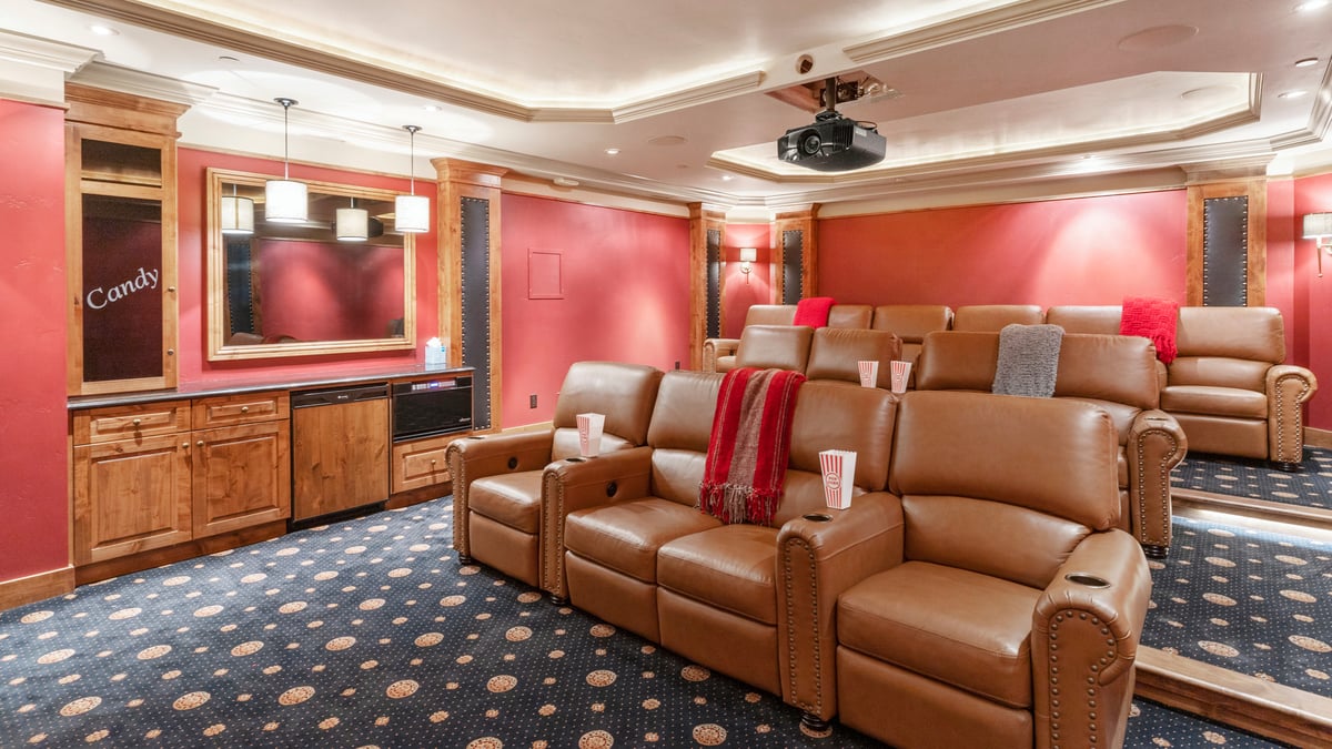 One of a kind theater room on lower level - Image 10