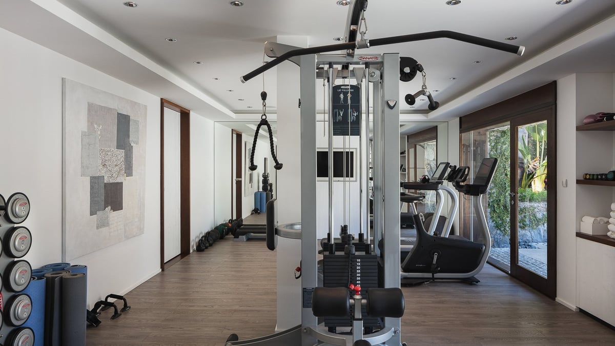 Fitness Room: In the basement. Air conditioned fitness room equipped with HD-TV, Canal Satellite, DV - Image 73