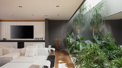 Living Area: Located on the main level. Large and spacious, naturally ventilated or air conditi