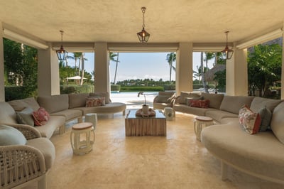 Corales 50 - Golf front villa with ocean view with full staff