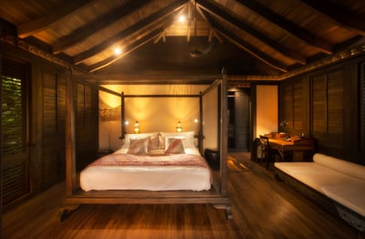 Step into Bedroom #6: Queen-sized bed, private porch, and ensuite!