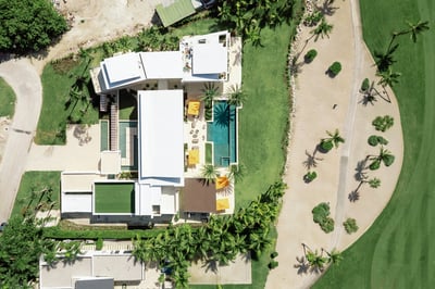 Large luxury villa with full staff and ocean views