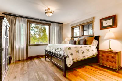 King suite on main level