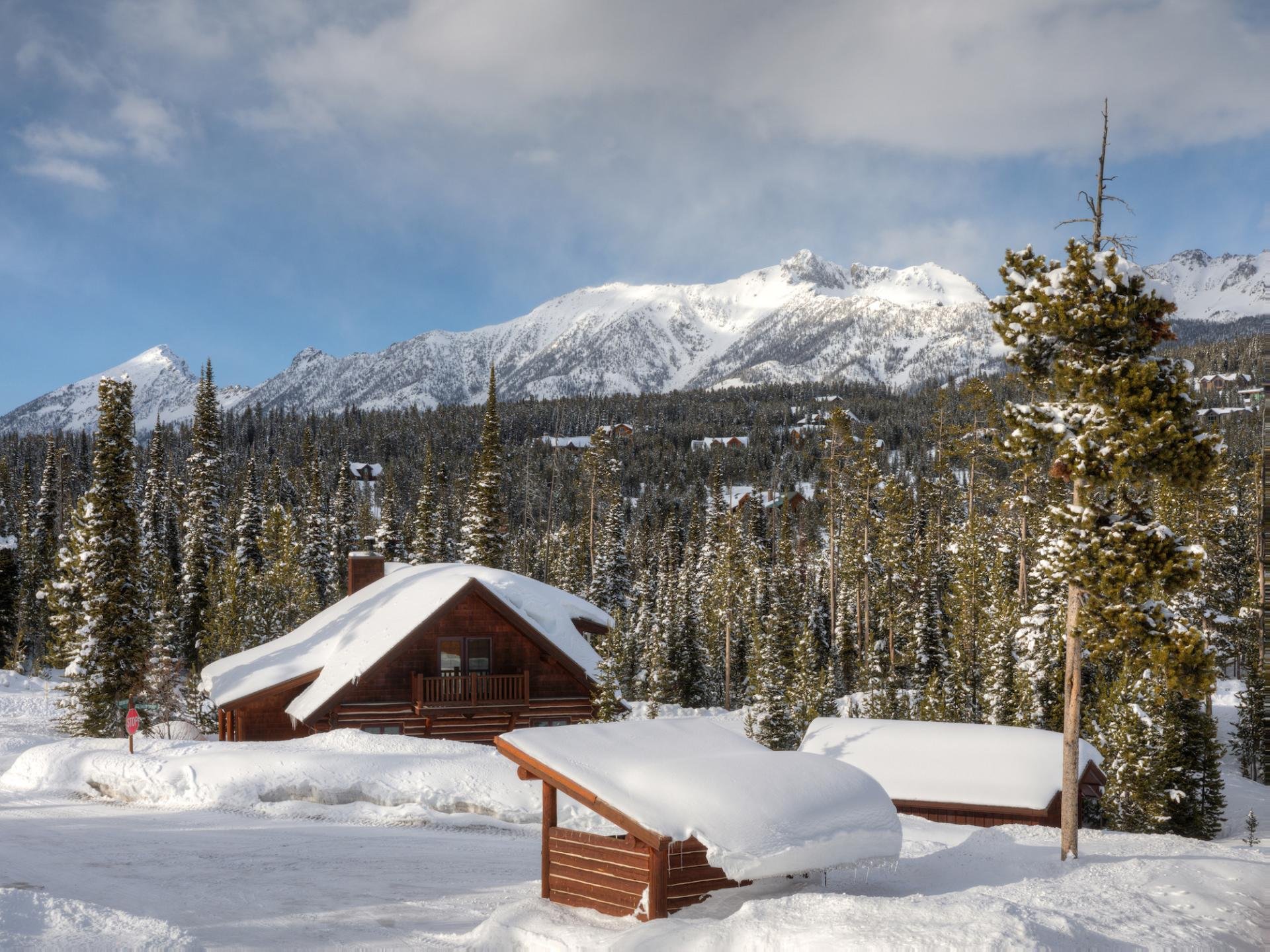 Powder Ridge Cabin | 6 Rose Bud | Powder Ridge Cabins, Montana