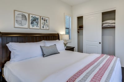 Guest Bedroom 3 with king bed and en suite bath