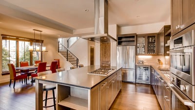 Gourmet kitchen