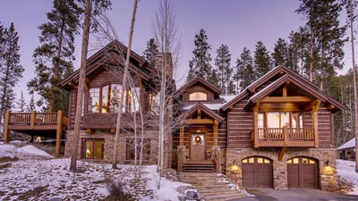 Rustic Timber Lodge
