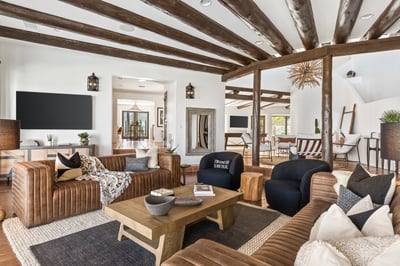 Mid-Century modern meets mediterranean chic