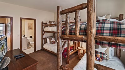 Bunk Bedroom on upper level