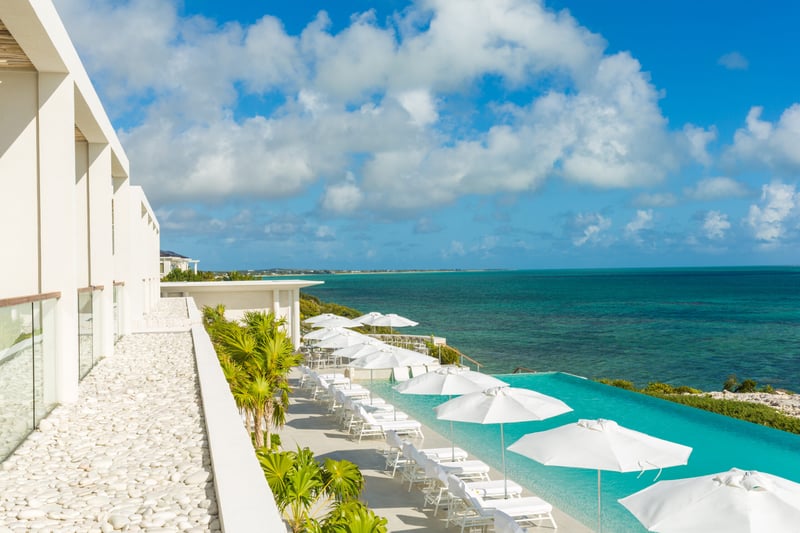 Oceanfront Pool Studio