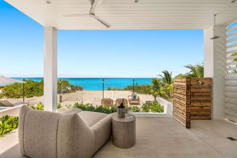 Beach Enclave Grace Bay 5 BDM Beachfront Villa