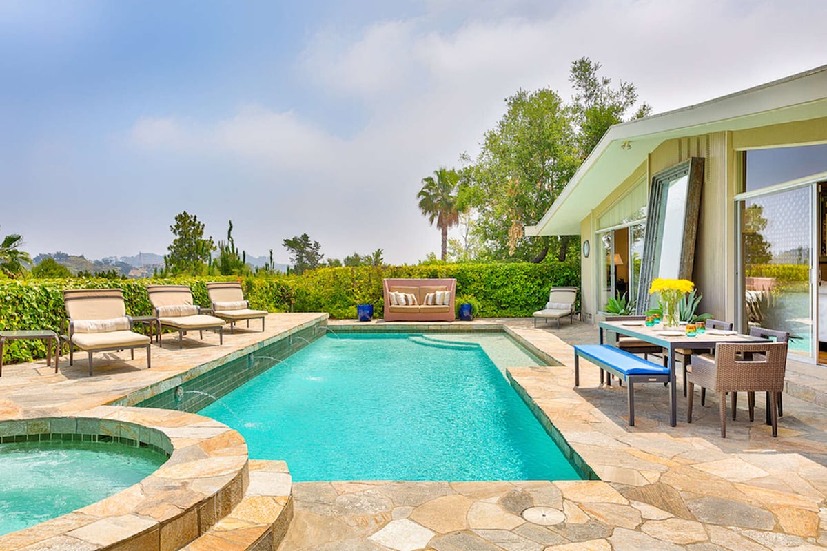 Hollywood Hills Mid Century Modern villa rental - 2