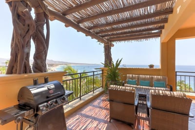Relax and appreciate the view while lounging on plush, comfortable seating found on the terrace.