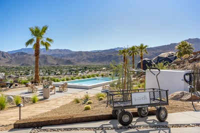 Perch wagons available for easy transportation of your belongings from the car!