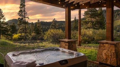 Summer Time Hot Tub