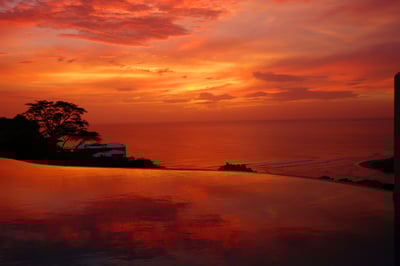 Golden Hour at Casa Xanadu.