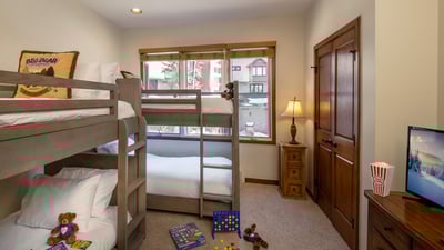 Bedroom 3, Upper Level - Bunkroom