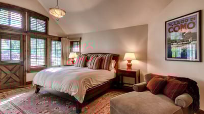 King Suite on upper level
