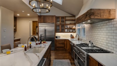 Beautiful kitchen outfitted with all of your needs