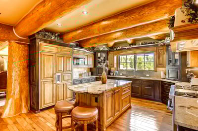 Gourmet kitchen