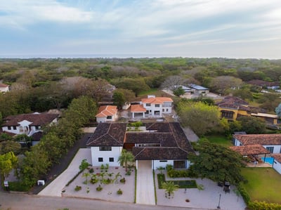 Villa Tramontana from the sky