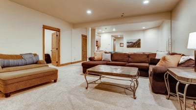 Lower level family room