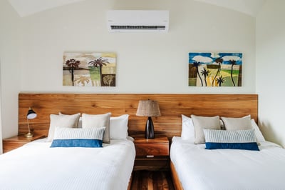 #6. Upstairs, a Suite with room for four and a gorgeous view.