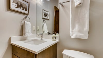 King Bedroom, ensuite bathroom