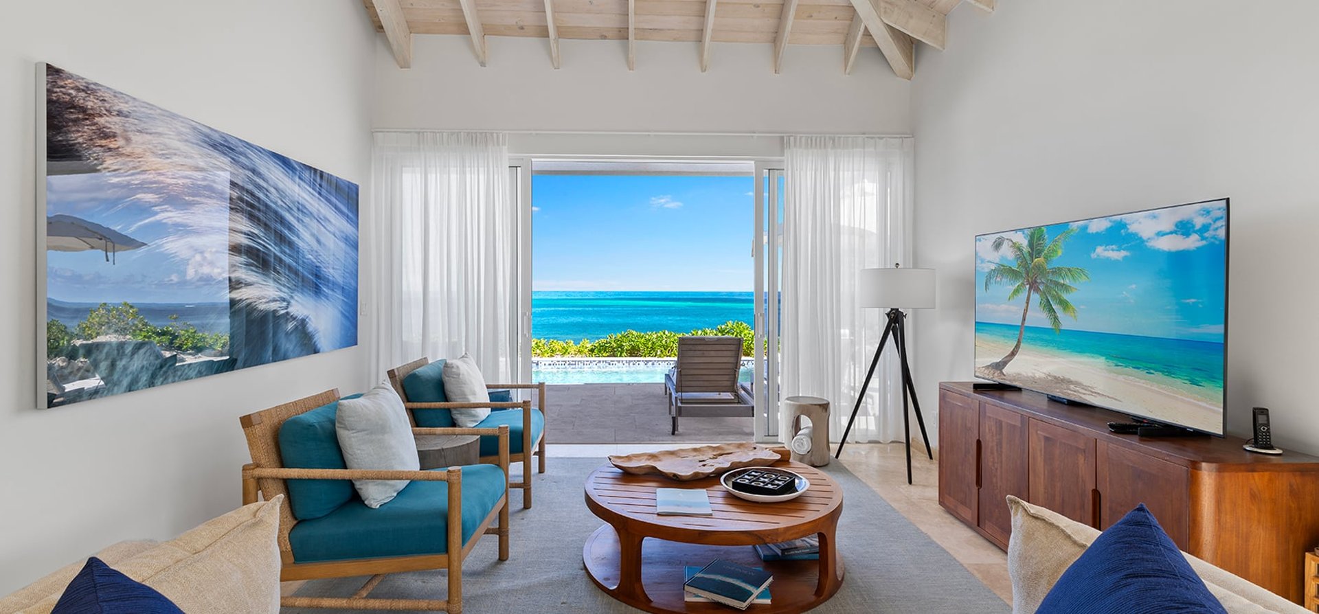 Two Bedroom Beachfront Villa Deluxe - 1