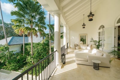 9BDR ocean view villa with full staff, golf carts, movie theater and gym