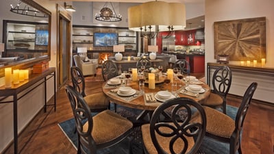 Open floor plan