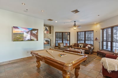 Apex Lodge South Side Pool Table