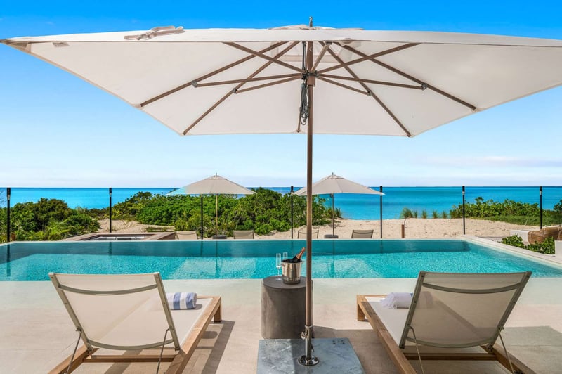 Beach Enclave Grace Bay 5 BDM Beachfront Villa