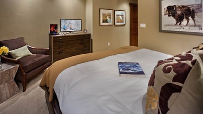 Guest Primary Bedroom with King Bed