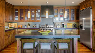 Beautiful gourmet kitchen
