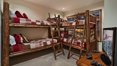 Bunk Bedroom on upper level