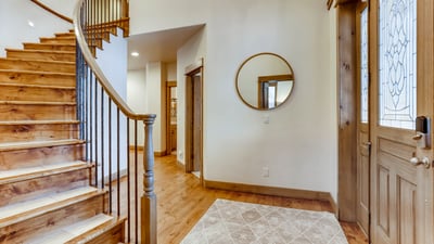 Entry and staircase