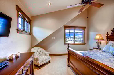 King Suite on Upper level with ensuite