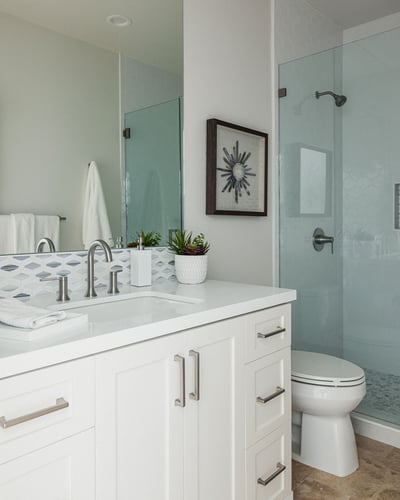 Guest bedroom 7 en suite bath