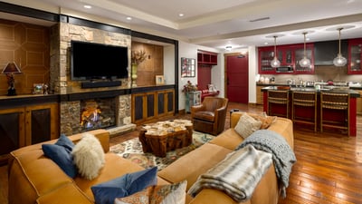Great Room and entry area