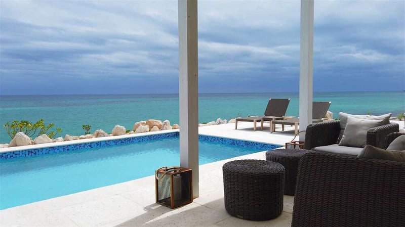 Three Bedroom Oceanfront Coral Villa