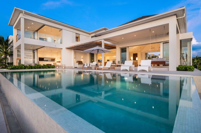 Beach Enclave Grace Bay 5 BDM Beachfront Villa