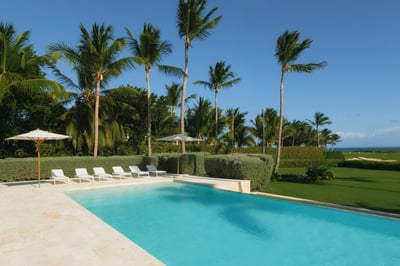 Corales 50 - Golf front villa with ocean view with full staff