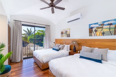 #6. Upstairs, a Suite with room for four and a gorgeous view.