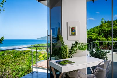 Imagine browsing the best Costa Rica tours, or simply enjoying a book while admiring the view.