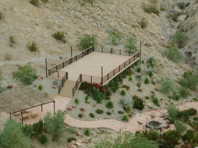 Brand new Event Deck overlooking the property