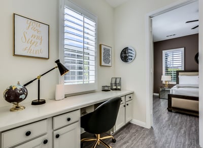 Workspace and printer