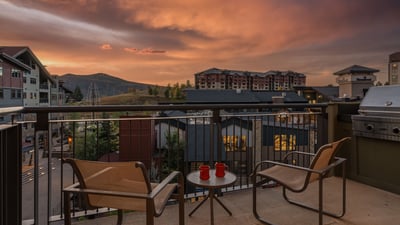 Balcony with beautiful views