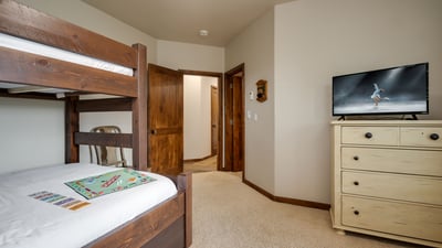 Bunk room on main level