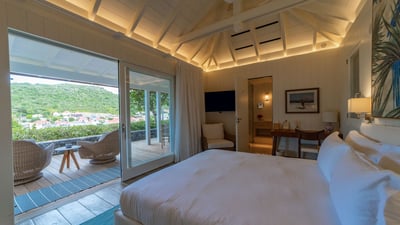 Bedroom 5: Located on the lower&nbsp;level. King size bed, air conditioning, ceiling fan, HD-TV, sat